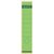 Etiquette dorsale Leitz Large/courte 62x285mm adhésive vert 10 pièces