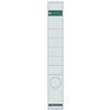 Rugetiket Leitz smal/lang 39x285mm zelfklevend wit 10 stuks foto