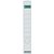 Rugetiket Leitz smal/lang 39x285mm zelfklevend wit 10 stuks