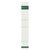 Etiquette dorsale Leitz Smal 32x191mm à insérer gris 10 pièces