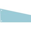 Scheidingsstrook Oxford trapezium 240x105/55mm 190gr blauw 100 stuks foto