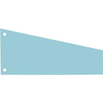 Scheidingsstrook Oxford trapezium 240x105/55mm 190gr blauw 100 stuks