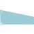 Scheidingsstrook Oxford trapezium 240x105/55mm 190gr blauw 100 stuks