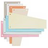 Scheidingsstrook Oxford trapezium 240x105/55mm 190gr blauw 100 stuks foto