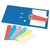 Scheidingsstrook Oxford trapezium 240x105/55mm 190gr blauw 100 stuks foto