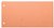 Scheidingsstrook Quantore 230x120mm chamois 250 stuks
