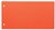 Scheidingsstrook Quantore 230x120mm oranje 250 stuks