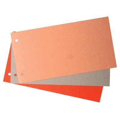 Scheidingsstrook Quantore 230x120mm oranje 250 stuks