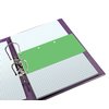 Scheidingsstrook Oxford Duo 240x105mm groen 60 stuks foto