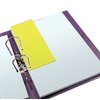 Scheidingsstrook Oxford Duo 240x105mm geel 60 stuks foto
