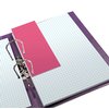 Scheidingsstrook Oxford duo 240x105mm roze 60 stuks foto