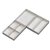 Bac de classement Djois semi-haut 30x122x168mm 1 compartiment gris