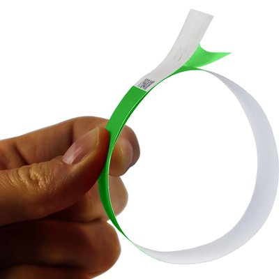 Bracelet Combicraft Tyvek vert 100 pièces