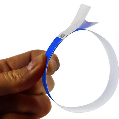 Bracelet Combicraft Tyvek bleu 100 pièces