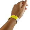 Bracelet Combicraft Tyvek jaune 100 pièces Photo