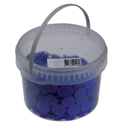 Consumptiemunt Combicraft blauw 750 stuks