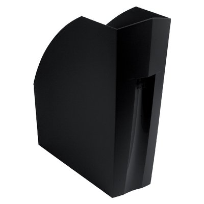Tijdschriftcassette Exacompta Ecoblack zwart
