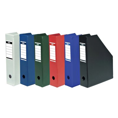 Tijdschriftcassette Elba A4 wit