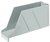 Tijdschriftcassette Leitz 2427 dwars grijs