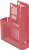 Tijdschriftcassette Collecta A4 rood
