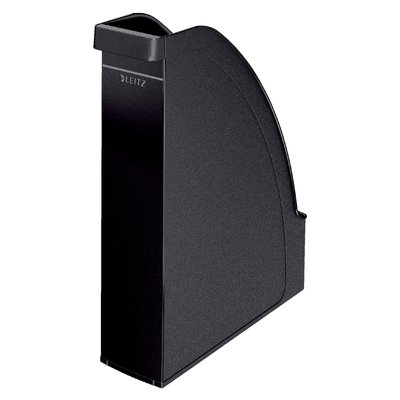 Tijdschriftencassette Leitz plus A4 zwart