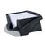 Bloc-cube Vegas 90x90mm noir avec 500 feuillets