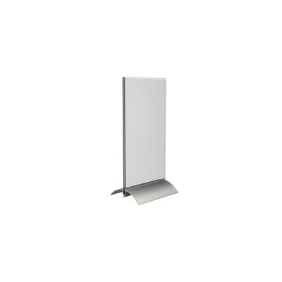 Présentoir Europel 1/3 A4 support en T acryl aluminium