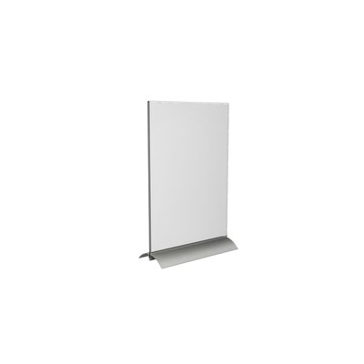 Kaarthouder Europel T-standaard A4 staand acryl / aluminium