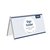Porte-nom de table Europel en V 150x70mm acryl