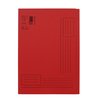 Chemise Quantore A4 bord décalé 250g rouge Photo