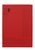 Vouwmap Quantore A4 ongelijke zijde 250gr rood
