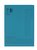 Vouwmap Quantore A4 ongelijke zijde 250gr blauw