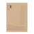 Vouwmap Quantore A4 ongelijke zijde 250gr beige