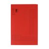 Vouwmap Quantore Folio ongelijke zijde 250gr rood foto