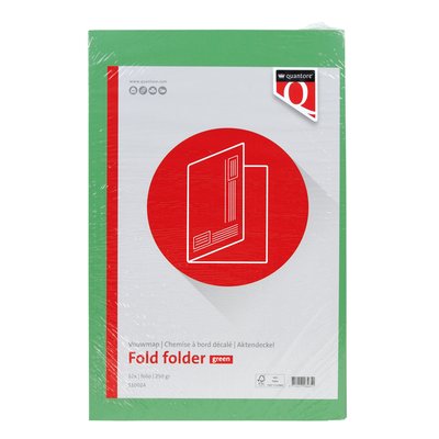 Chemise Quantore Folio bord décalé 250g vert