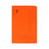 Vouwmap Quantore Folio ongelijke zijde 250gr oranje foto