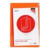 Vouwmap Quantore Folio ongelijke zijde 250gr oranje foto