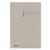 Dossiermap Esselte folio 3 kleppen manilla 275gr grijs