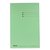 Dossiermap Esselte folio 3 kleppen manilla 275gr groen