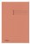 Dossiermap Esselte folio 3 kleppen manilla 275gr oranje
