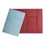 Dossiermap Esselte folio 3 kleppen manilla 275gr rood