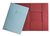 Dossiermap Esselte folio 3 kleppen manilla 275gr rood