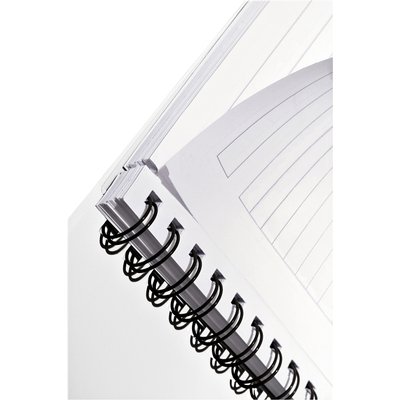 Cahier Leitz WOW A5 spirale ligné 160 pages rose