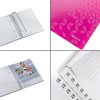 Cahier Leitz WOW A5 spirale ligné 160 pages rose Photo
