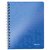 Cahier Leitz WOW A5 spirale ligné 160 pages bleu