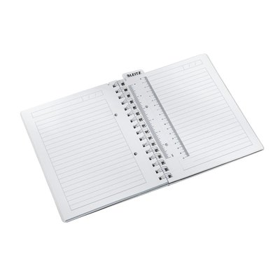 Cahier Leitz WOW A5 spirale ligné 160 pages bleu