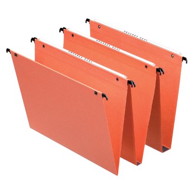 Dossier suspendu Esselte Orgarex Dual vertical 345x245x15mm orange