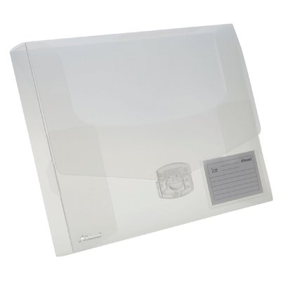 Elastobox Rexel ice A4+ 40mm transparant