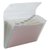 Sorteermap Rexel Ice 6-vaks transparant