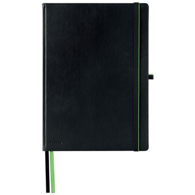 Cahier Leitz Complete A4 ligné 160 pages 100g noir
